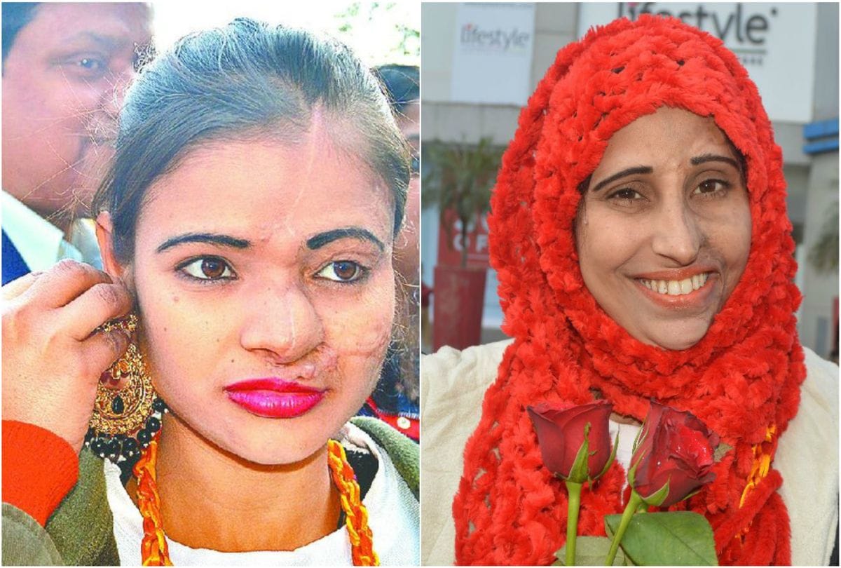 acid attack victims seen chhapaak movie in cinema hall agra