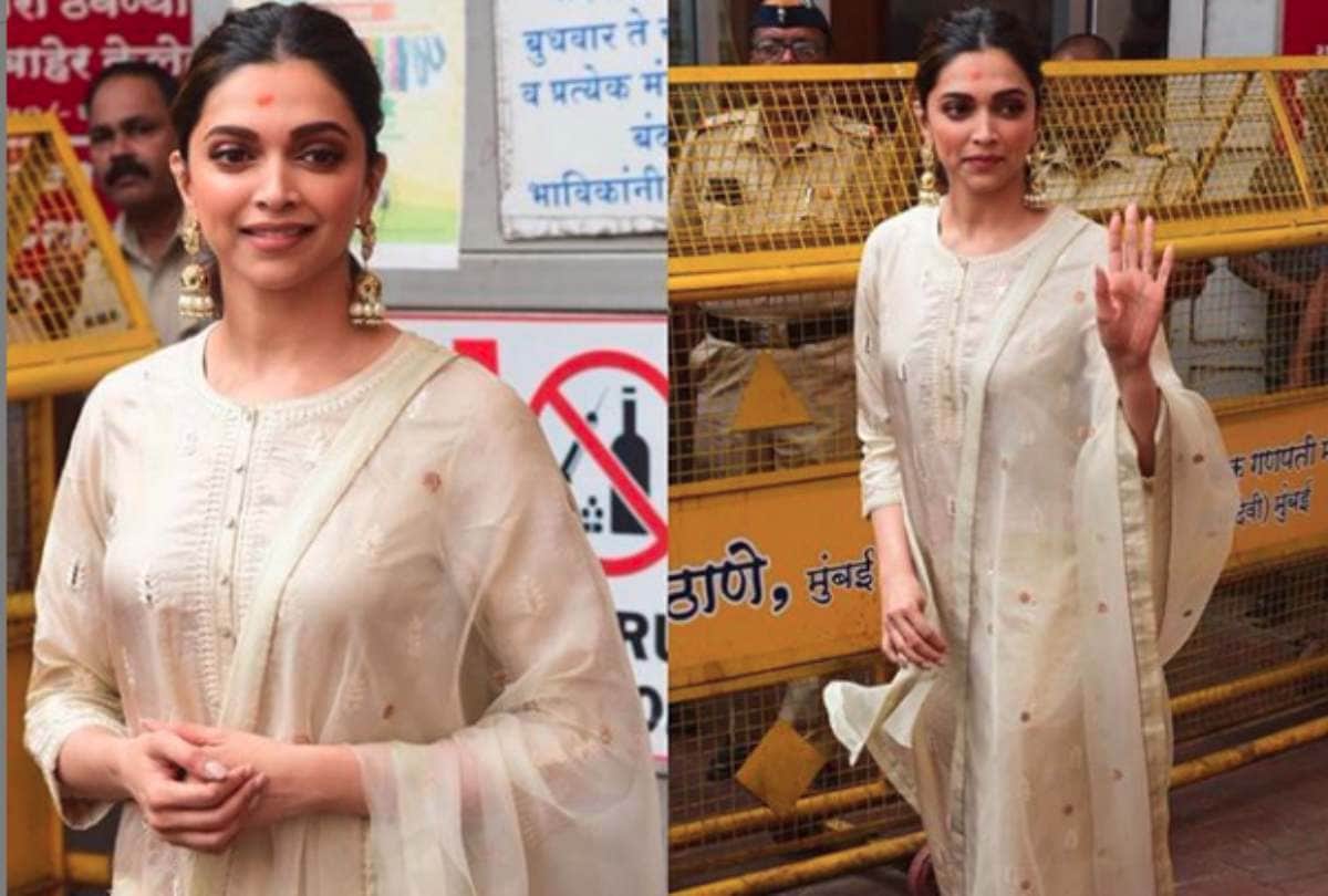 deepika padukone reached siddhivinayak temple on the day chhapaak release