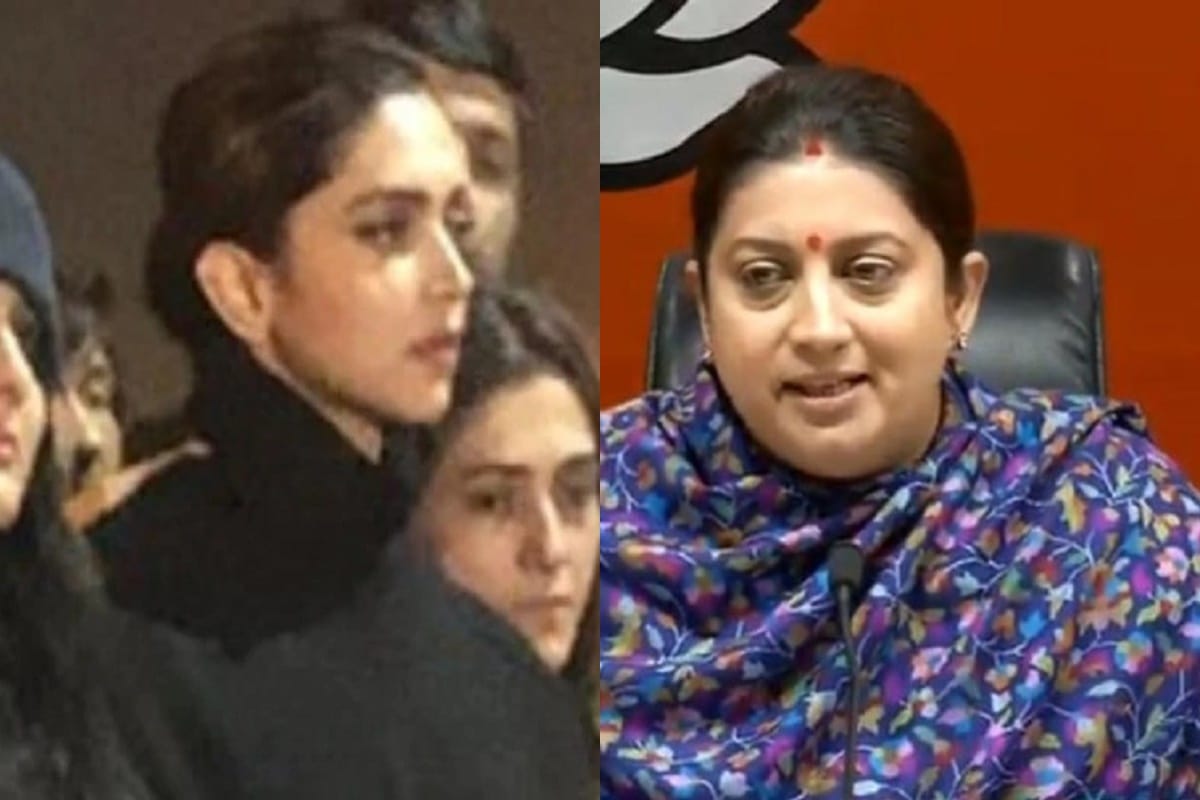 Smriti Irani Attacks Deepika Padukone On Her Jnu Visit