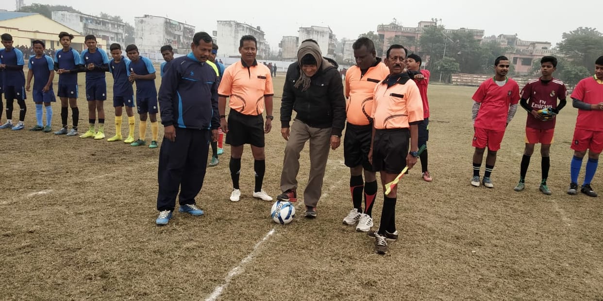 gorakhpur mahotsav, vollyball and hocky intersting match