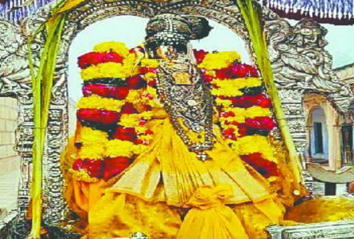 mata godamba vivah utsav in rangnath mandir vrindavan