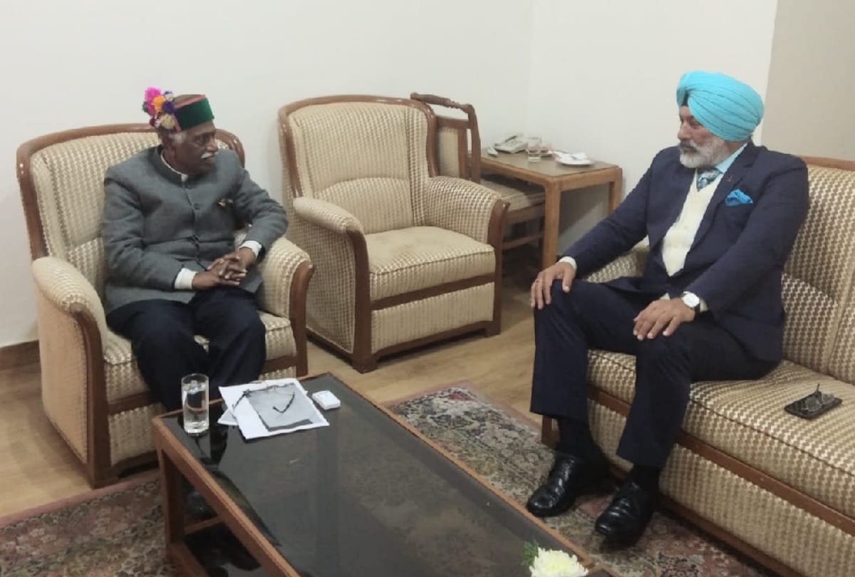 Shimla army hospital will be built this year, Lieutenant General Sangha meets Governor