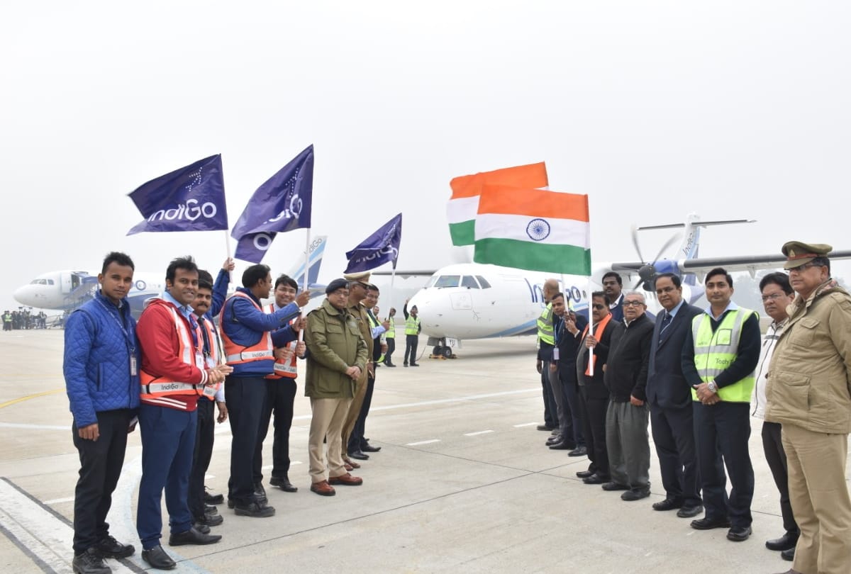 kolkata gorakhpur indigo flight