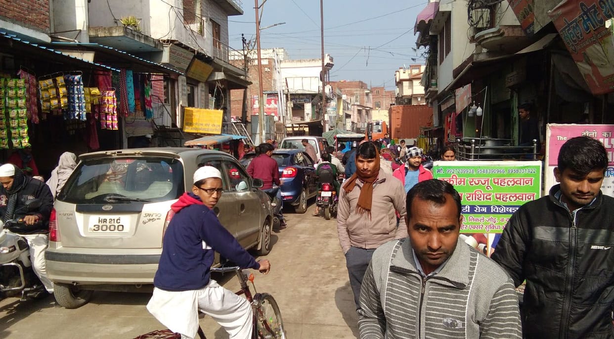 trouble with traffic jam