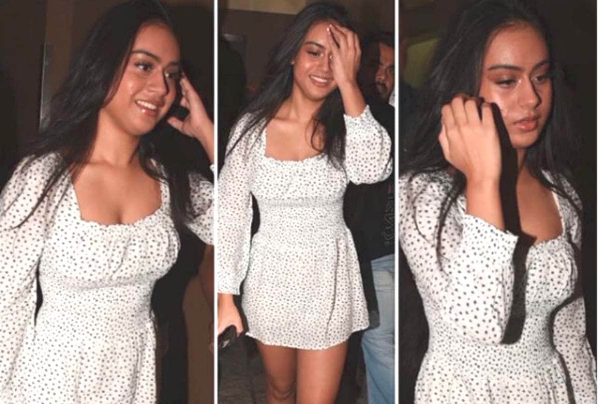 kajol and ajay devgn daughter nysa reached in special screening of tanhaji