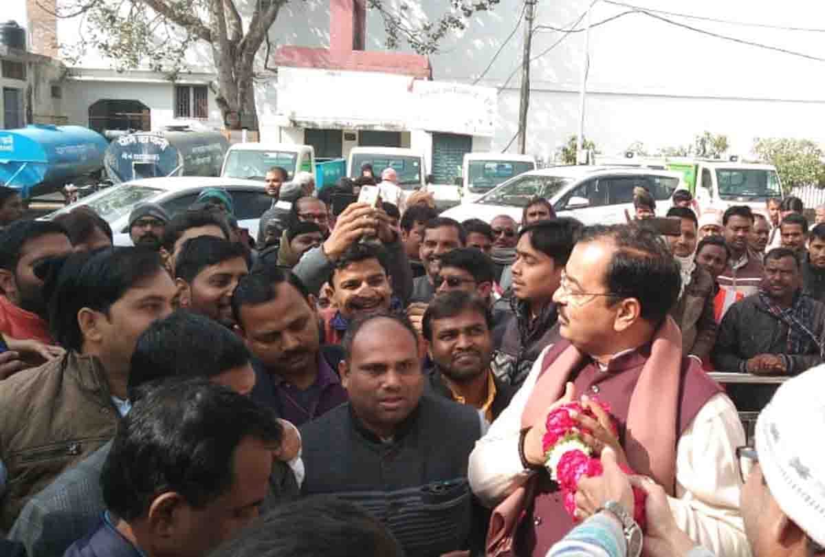 deputy CM Keshav Maurya reach fatehpur