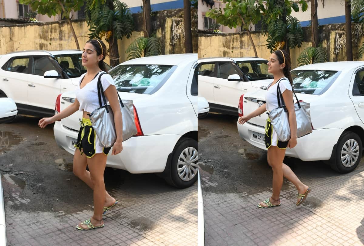 Sara Ali Khan Silver Gym Bag Is Affordable Just Rs 2799