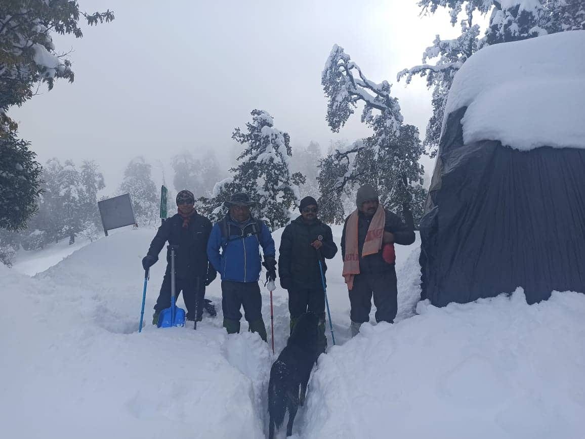 uttarakhand weather update: highway update tourist stuck in dhanaulti