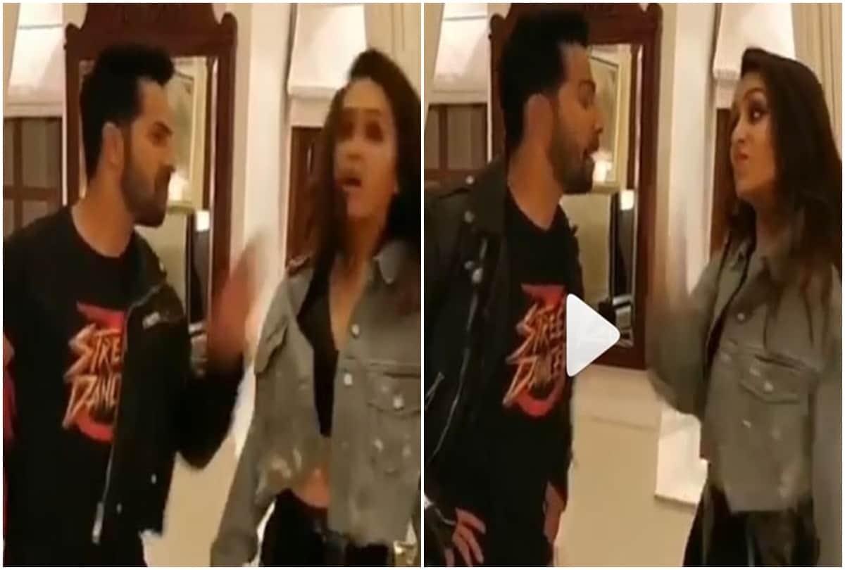 Street Dancer 3D actress Shraddha Kapoor Slaps Varun Dhawan Video is Viral on social media