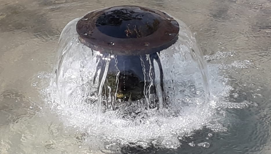 Groundwater level is falling, boring is rising
