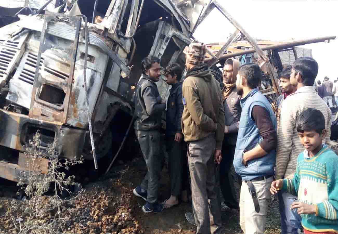 Kannauj bus accident: State team begins DNA investigation with zonal team