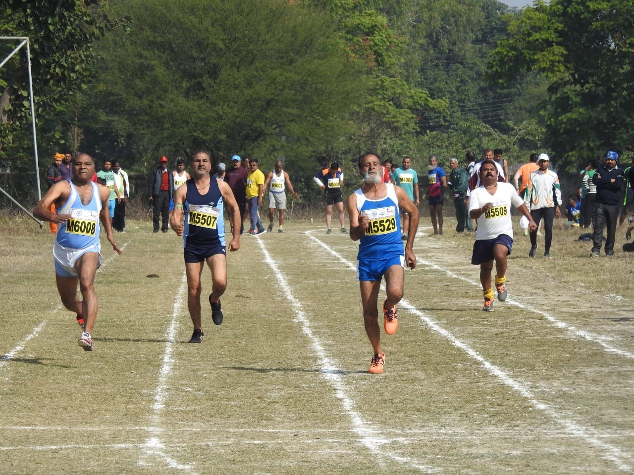 Stamina shown in Master Athletics Championship at Sonbhadra