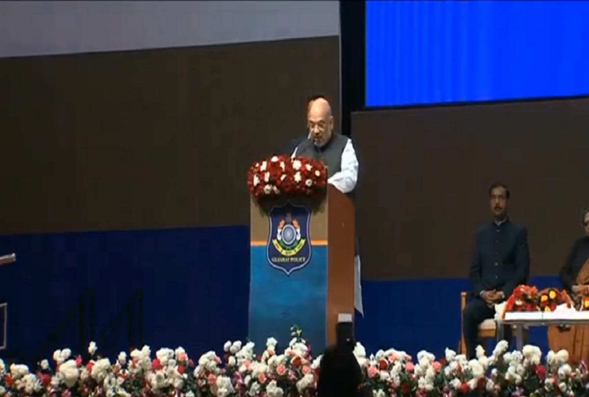 Amit Shah Gujarat trip, home minister says in program Using technology can prevent crimes