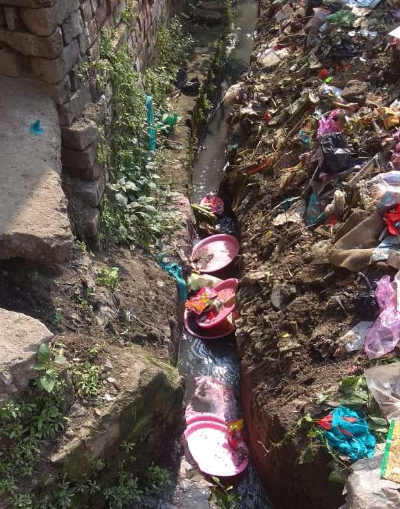 Streets are shabby, drains broken, cleaning is not regular