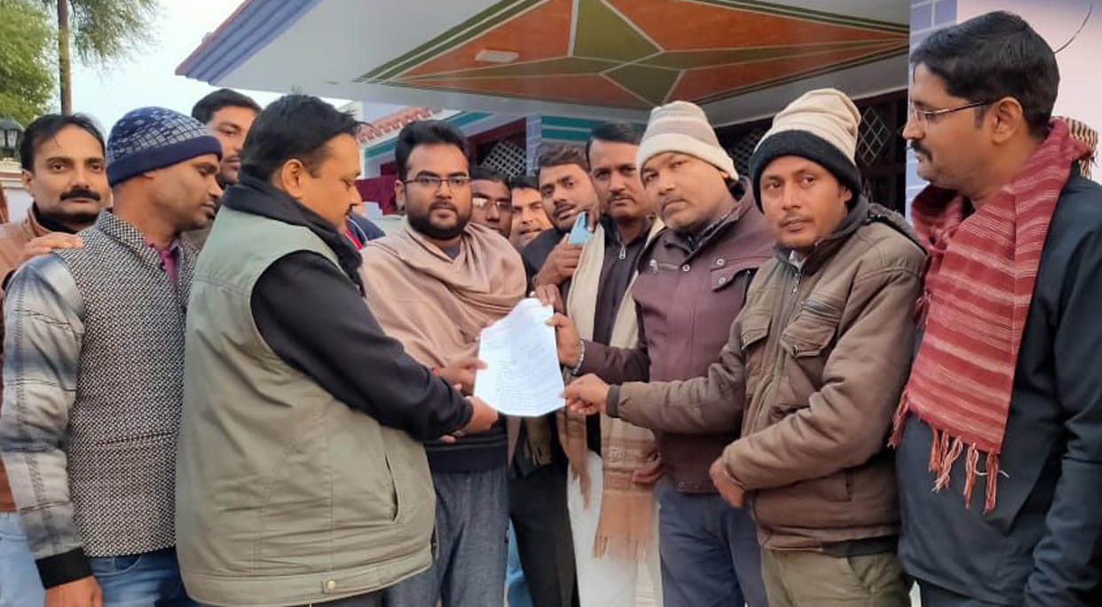 Teachers Association submitted memorandum to public representatives