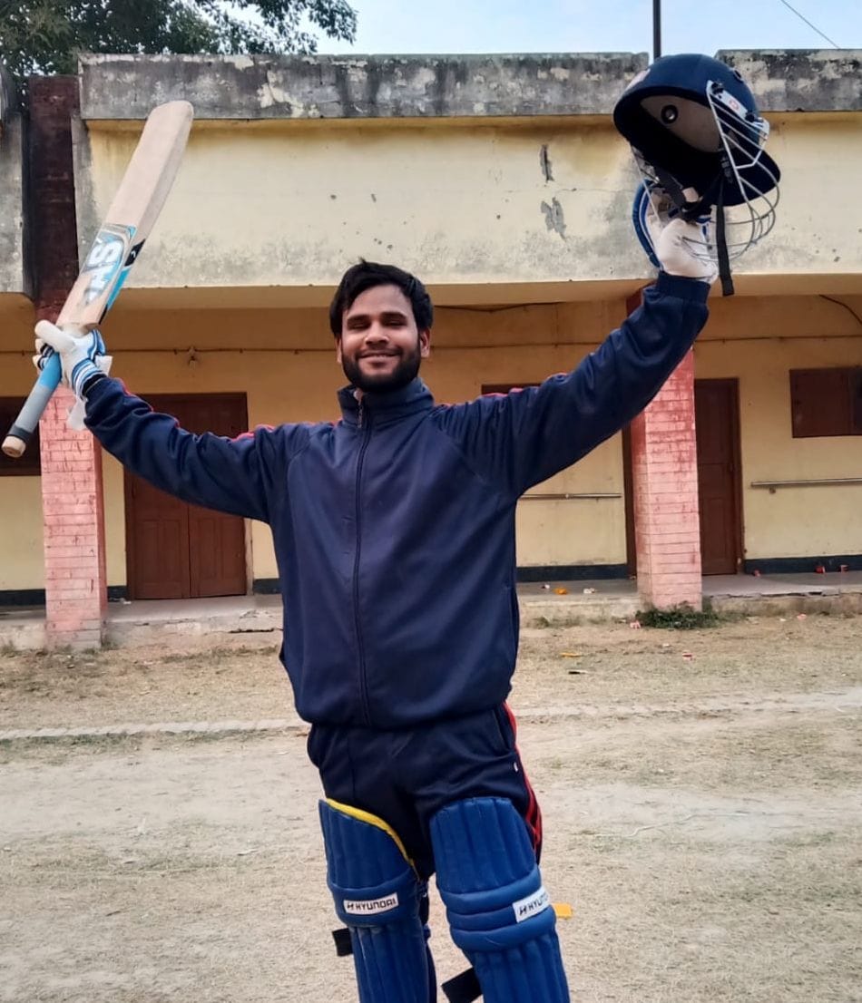 Blind Cricketer Kamal Sharma