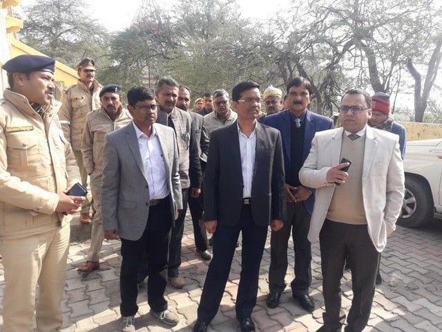 Hathras: DM tests security of CJM court