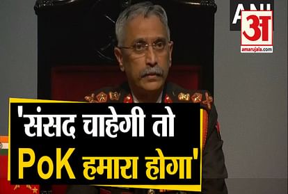 Army Chief Mukund Naravane statement on PoK