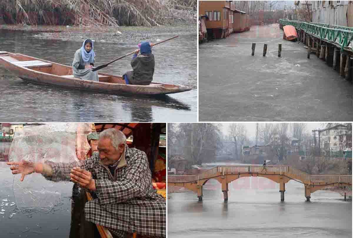 Severe cold in Kashmir, Kashmir is under the grip of cold wave