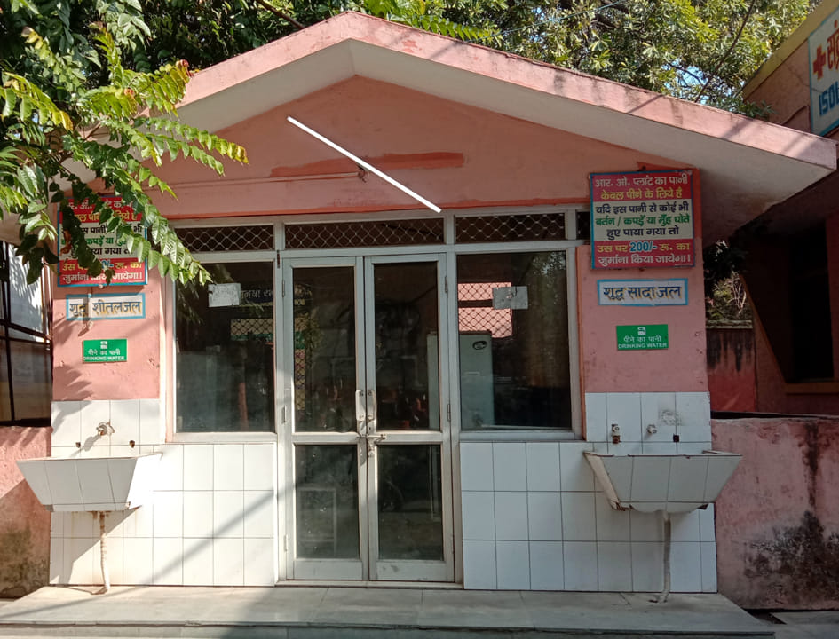Patients drinking contaminated water in SBD District Hospital