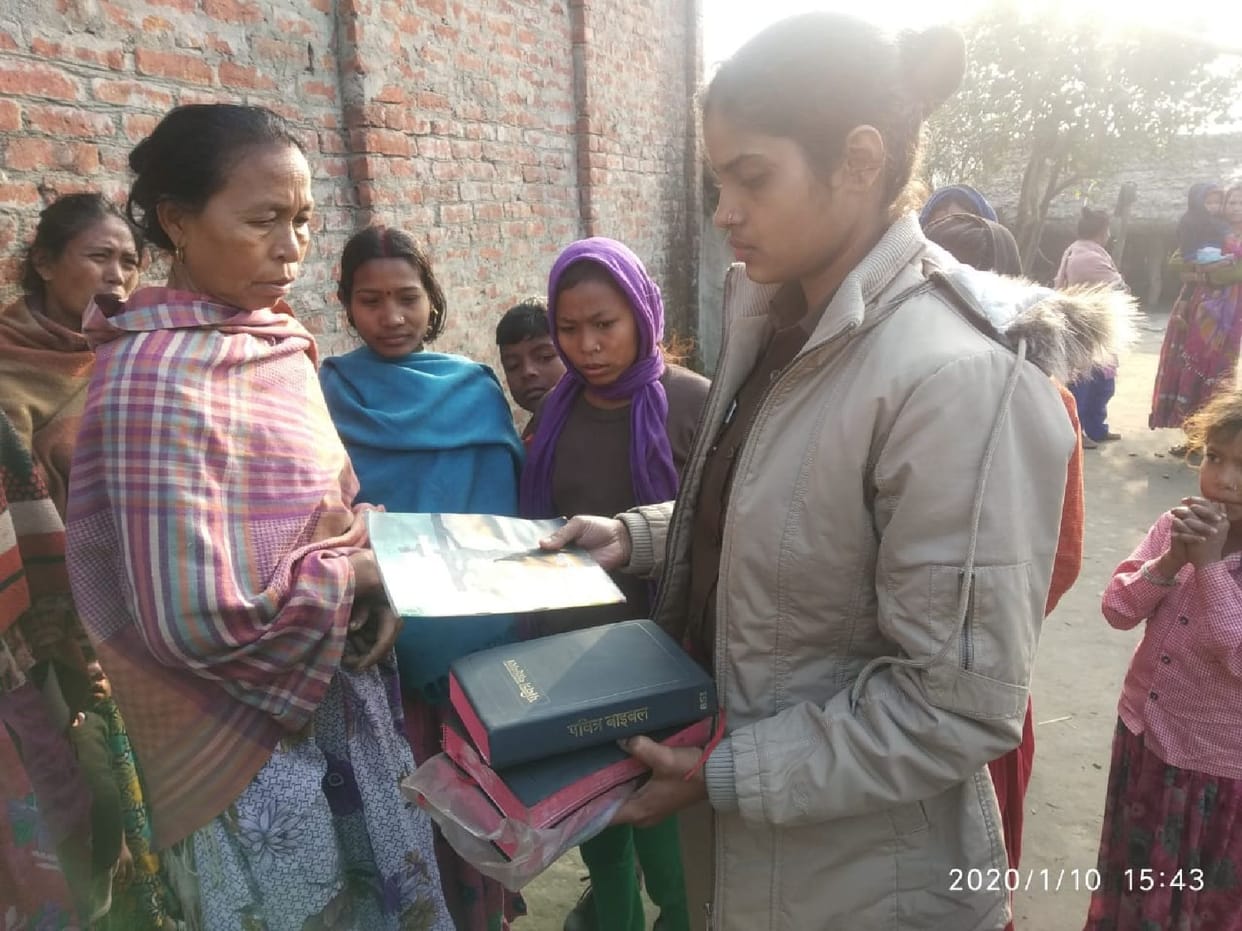 Christian missionary woman campaigner returned to religion
