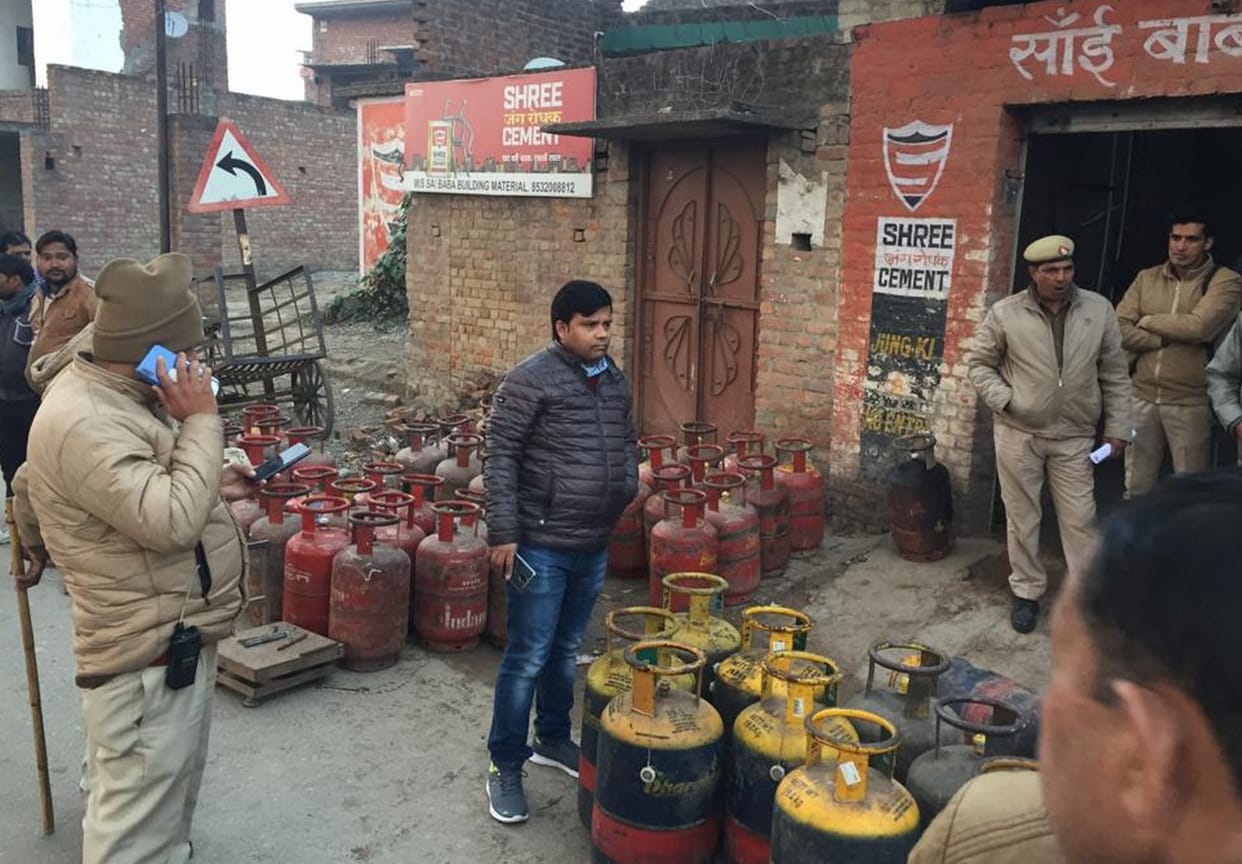 Gas refilling