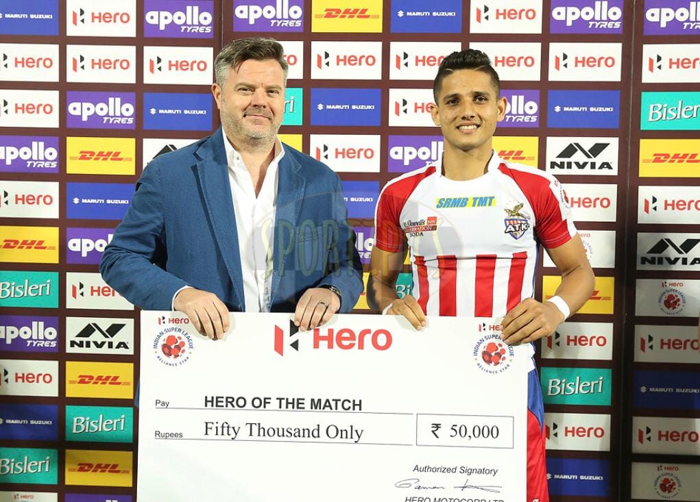 Sumit becomes hero of the match