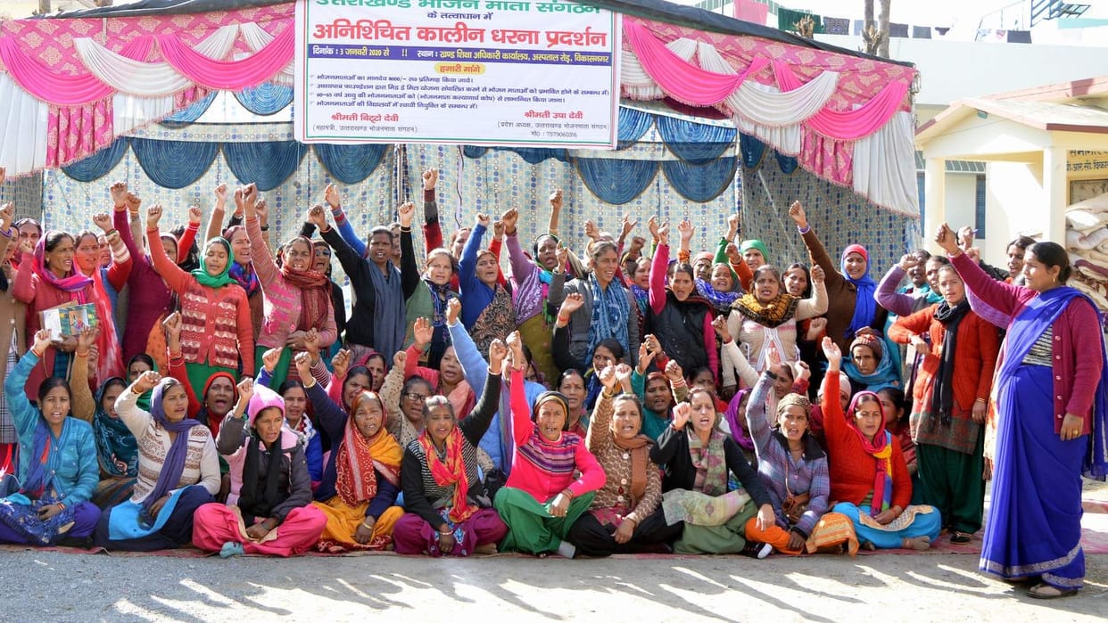 Food providers continue to protest over increase in honorarium