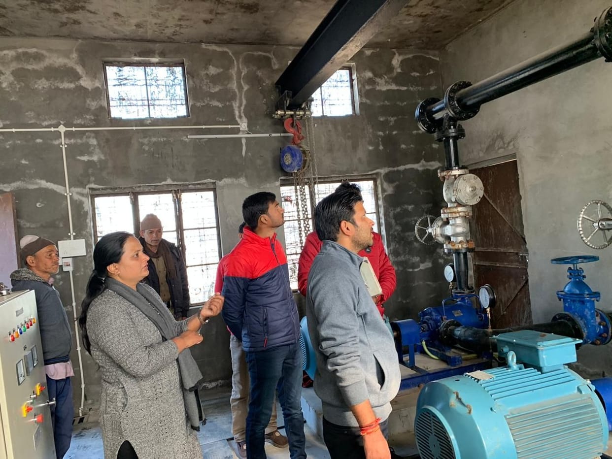 Complete the pumping plan soon