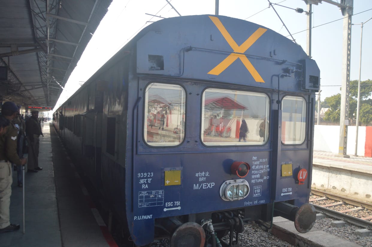 DRM did window inspection of Hathras City railway station