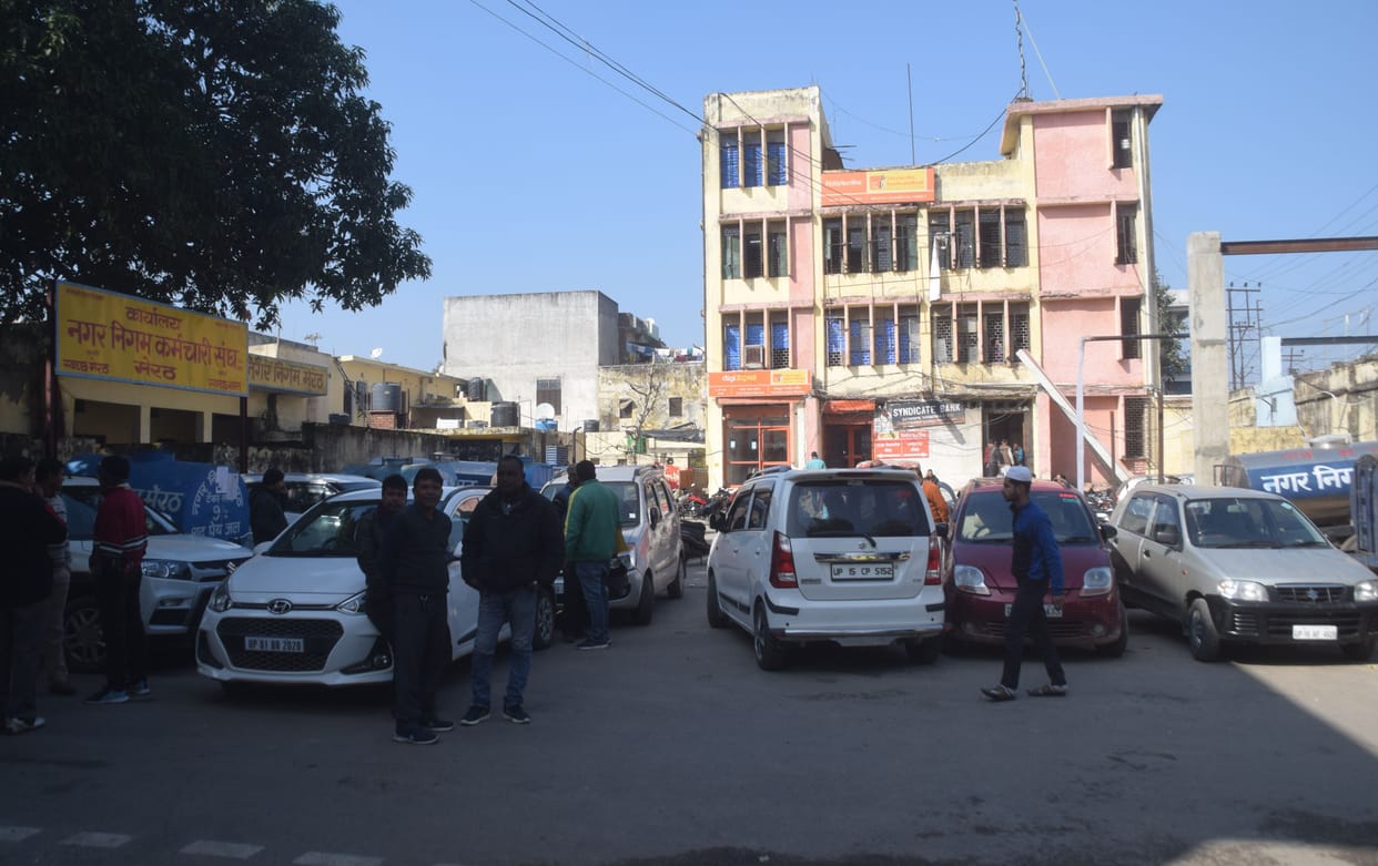 create a multilevel parking in nagar nigam