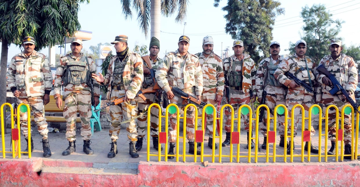 alert in sambhal on namaj