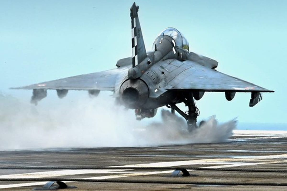Indian LCA tejas combat aircraft now being armed with American JDAM precision bombing kit