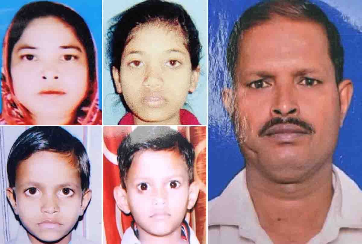 Five people of the same family died in Kannauj bus accident