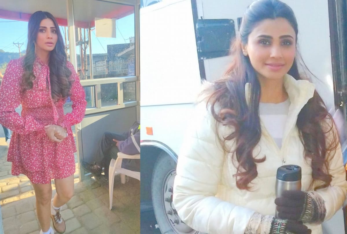 bollywood actress Daisy Shah movie shooting in kangra fort in himachal pradesh