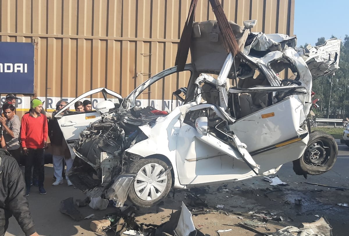 Shimla himachal pradesh four family members died in accident in karnal