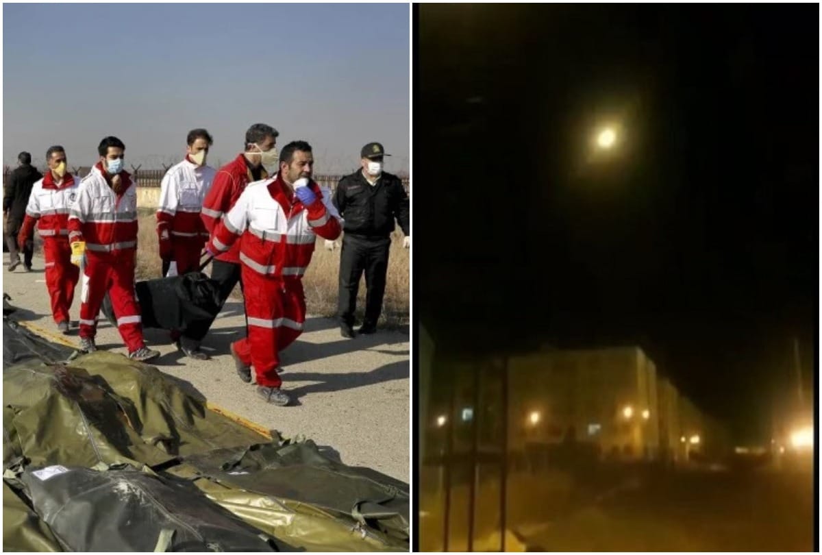 Iran Lie caught: Video Shows Ukrainian Plane Being Hit Over Iran