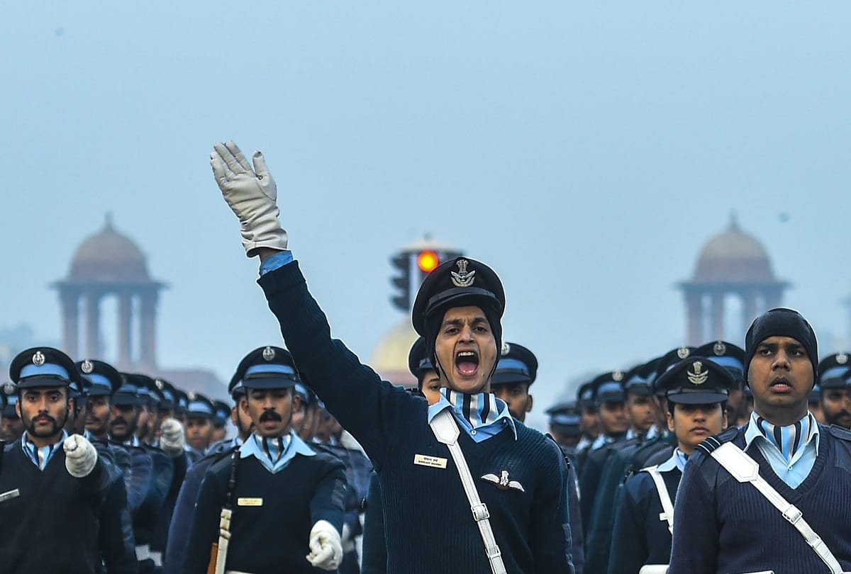 Republic day parade practice on Rajpath see images chief guest Bolsonaro
