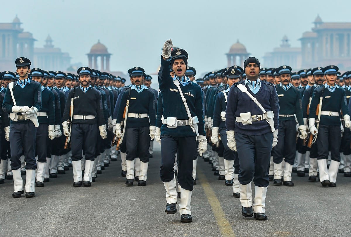 Republic day parade practice on Rajpath see images chief guest Bolsonaro