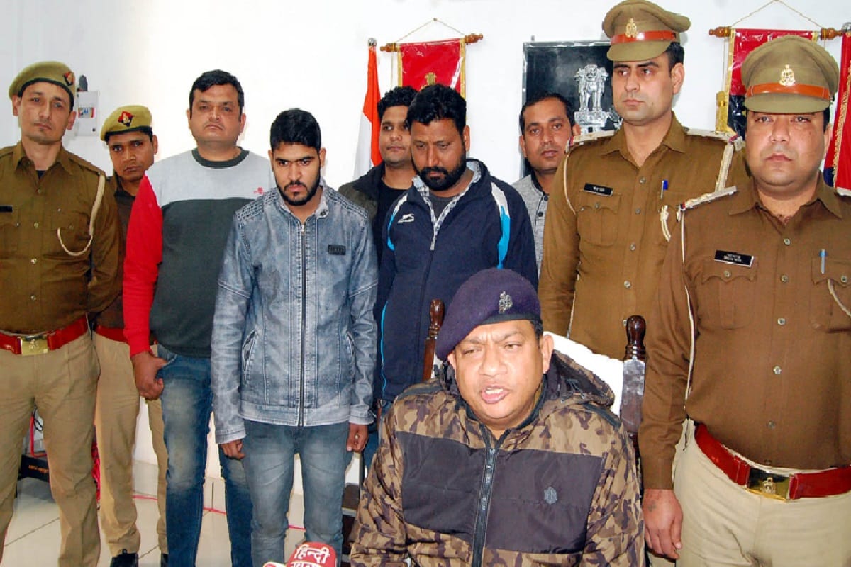 Interstate gang busted and two accused arrested in Saharanpur city