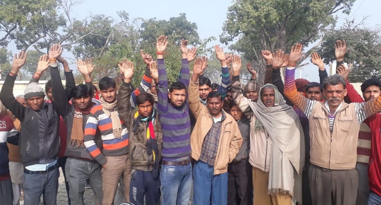 Protest for electricity