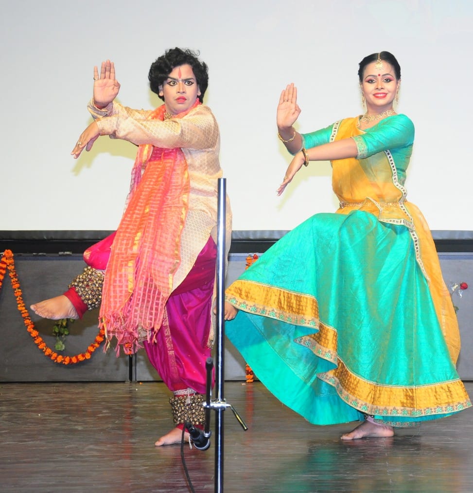 Manish and Richa tied on Kathak dance