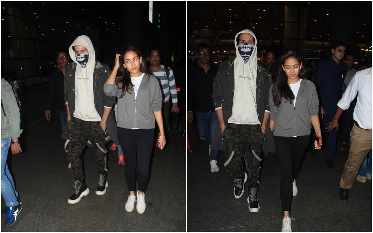 Shahid Kapoor Airport Sara Ali Khan in Shani Mandir Sunny Leone Spotted at Airport