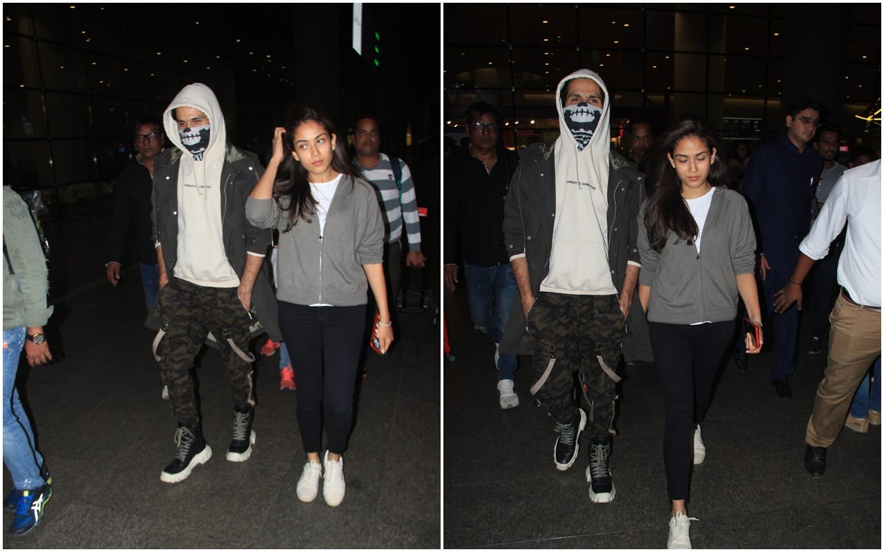 Shahid Kapoor Airport Sara Ali Khan in Shani Mandir Sunny Leone Spotted at Airport