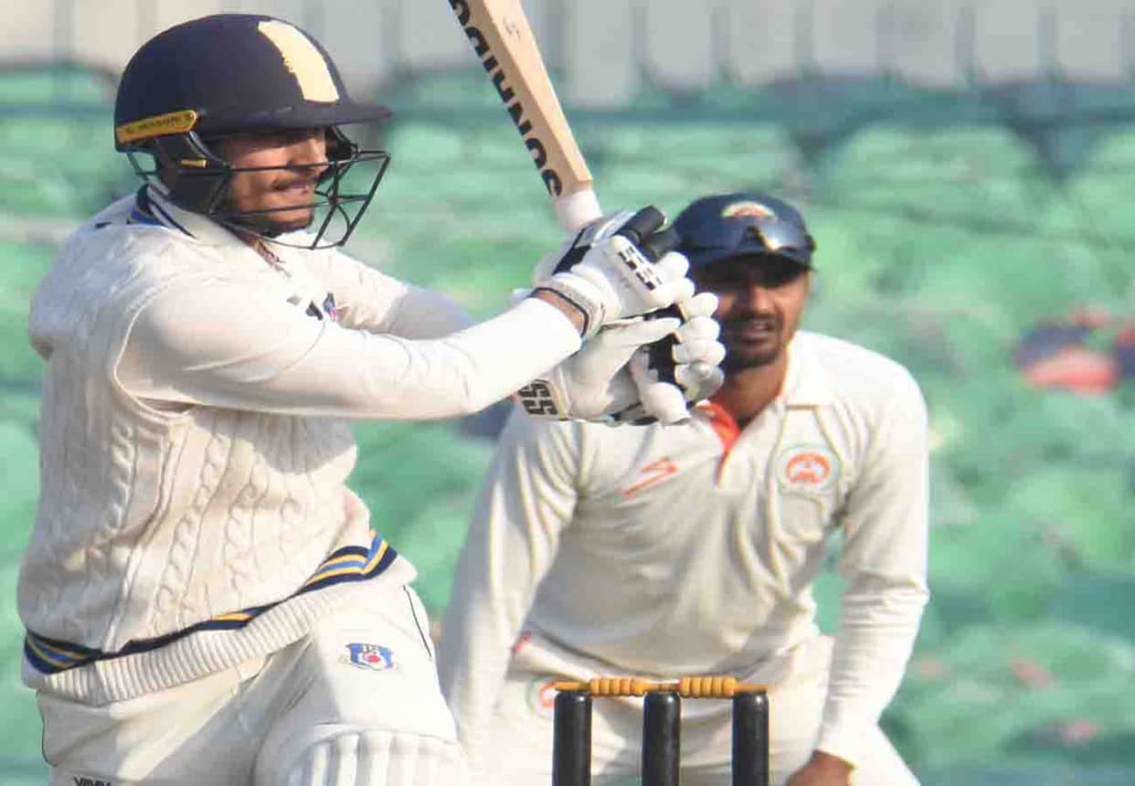 Ranji Trophy match at Green Park Kanpur