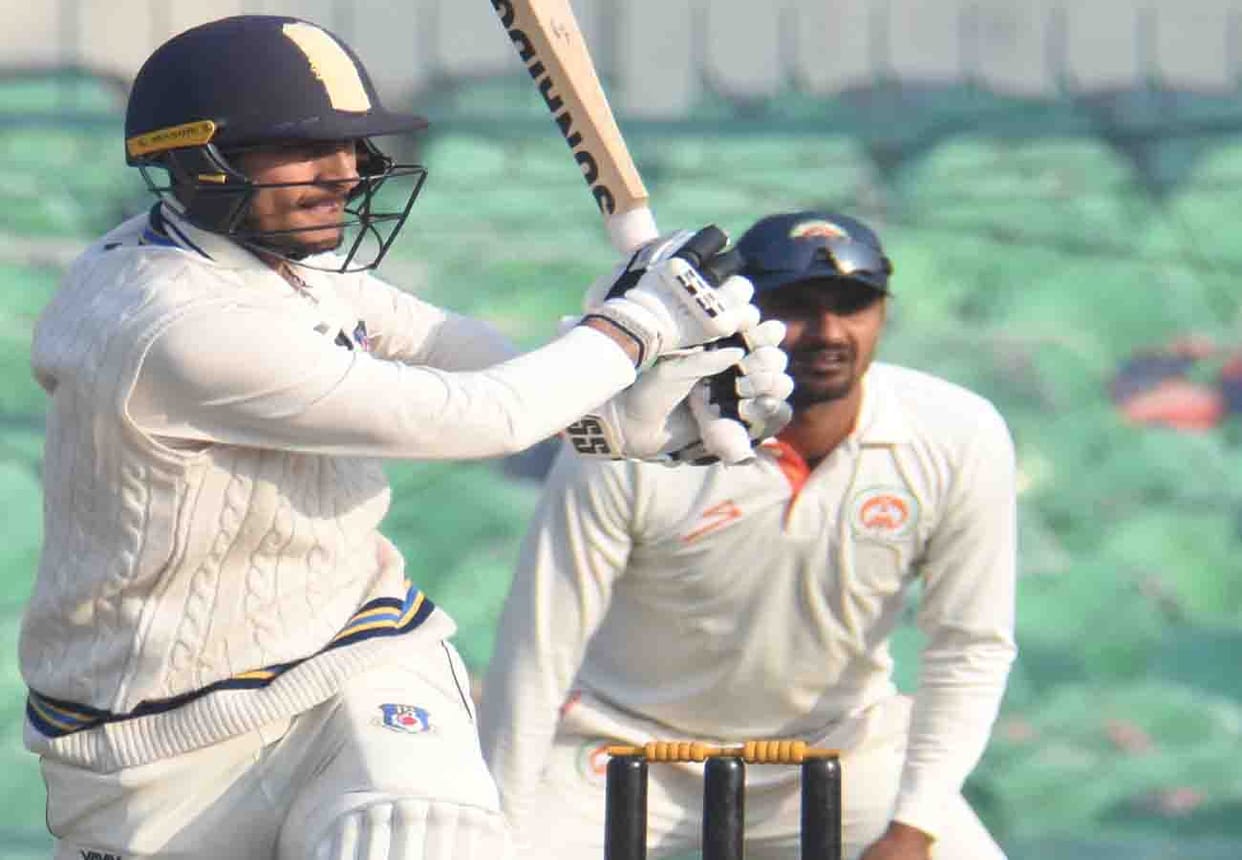 Ranji Trophy match at Green Park Kanpur