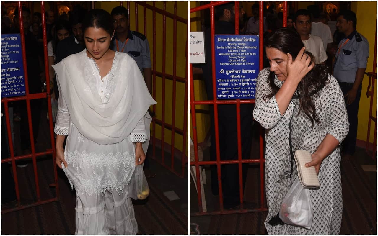 Shahid Kapoor Airport Sara Ali Khan in Shani Mandir Sunny Leone Spotted at Airport