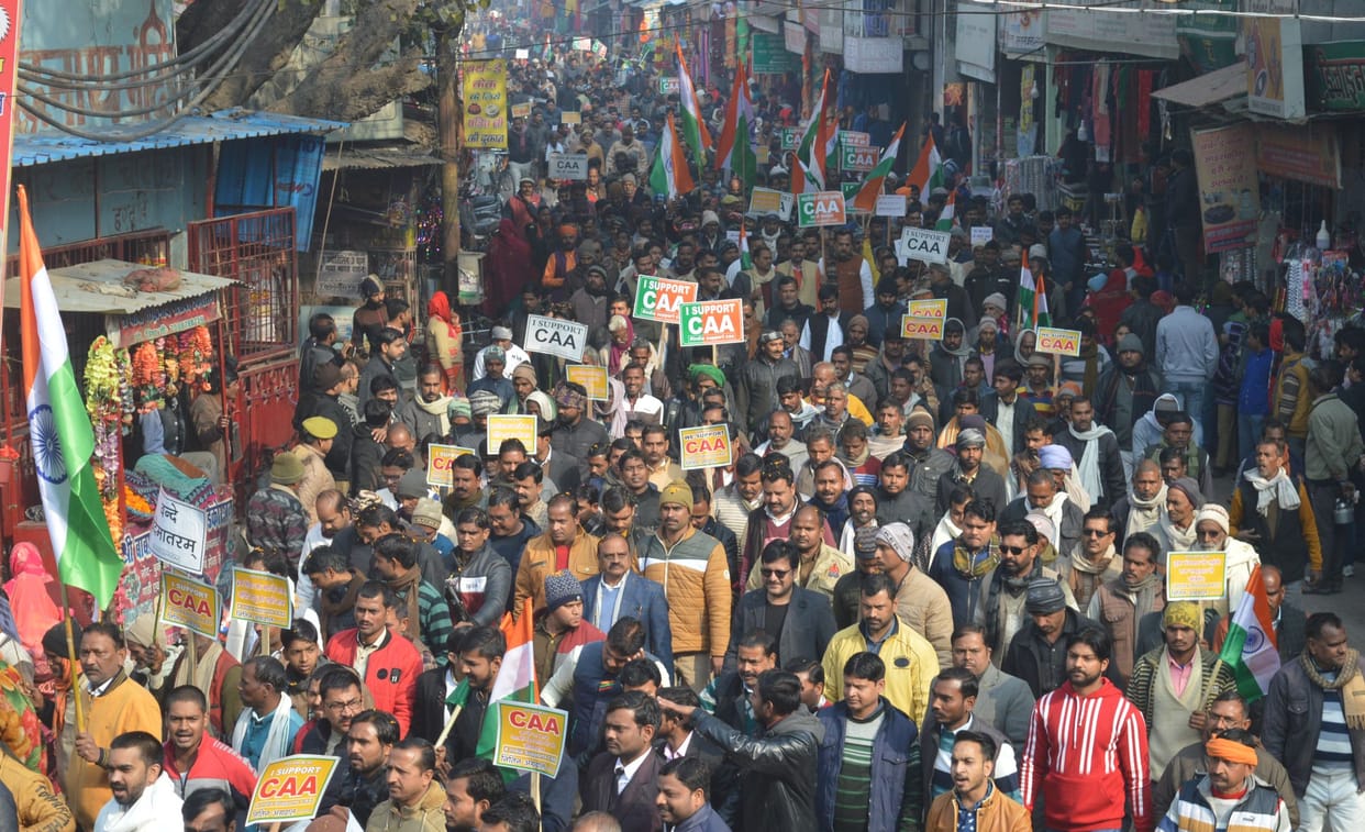march in support of caa