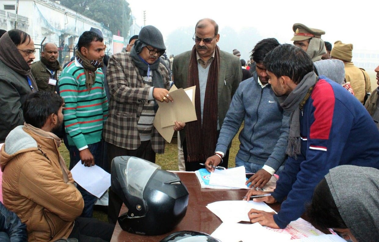 1055 candidates got jobs in employment fest
