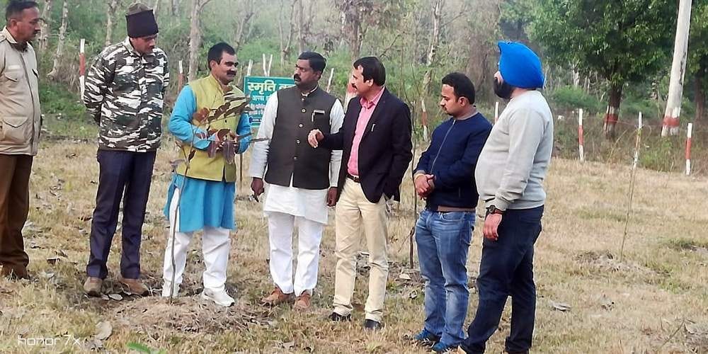 Instructions given to accelerate beautification of Smritiwan